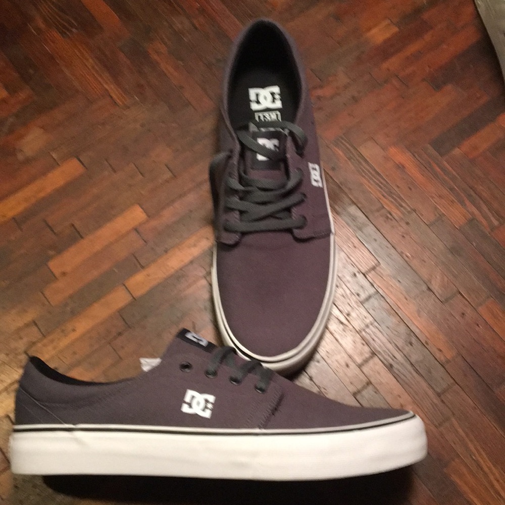 Grey DC Skate Shoes